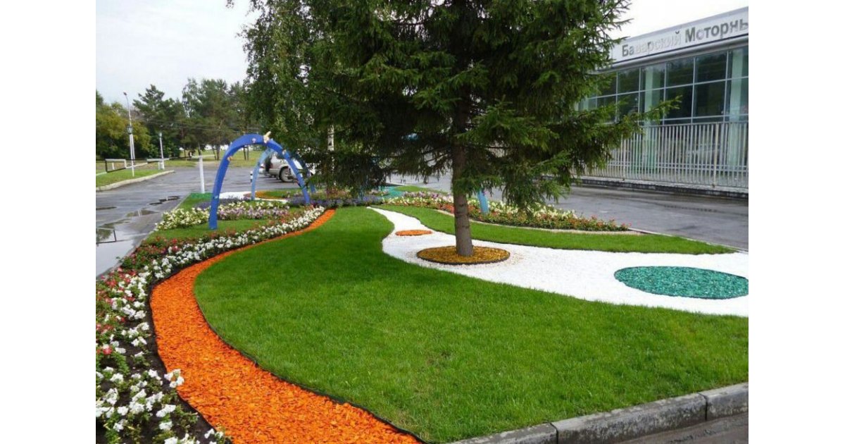 Декоративный щебень