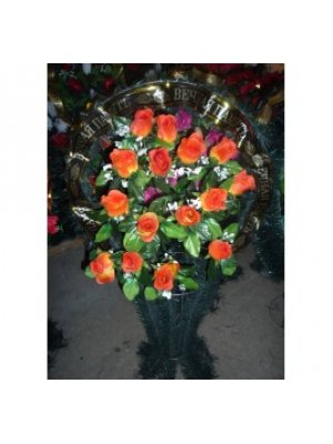 Корзина из искусственных цветов 47